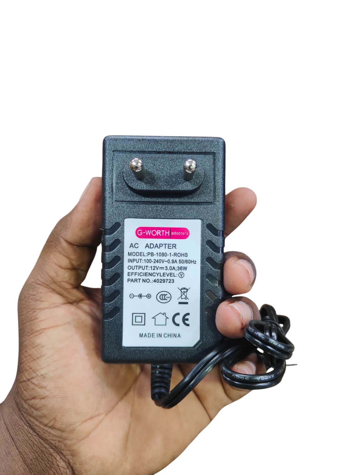 12V 3A 36W AC Adapter Power Supply Universal DC Charger #