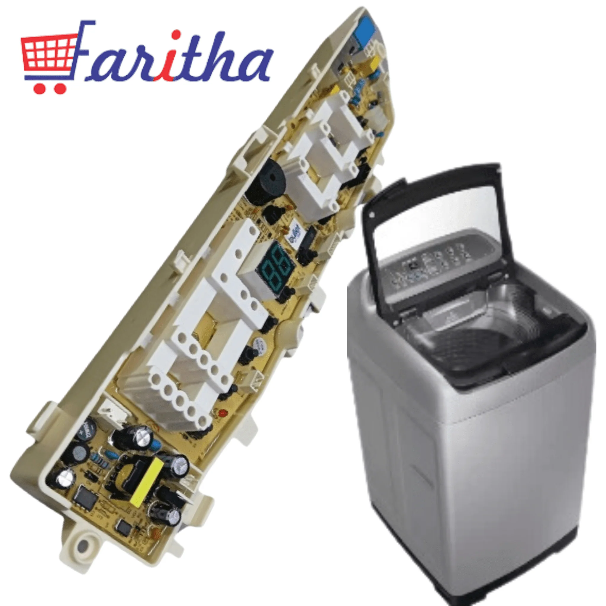Samsung Washing Machine PCB Board – Original AAA 13 Button # - Image 4