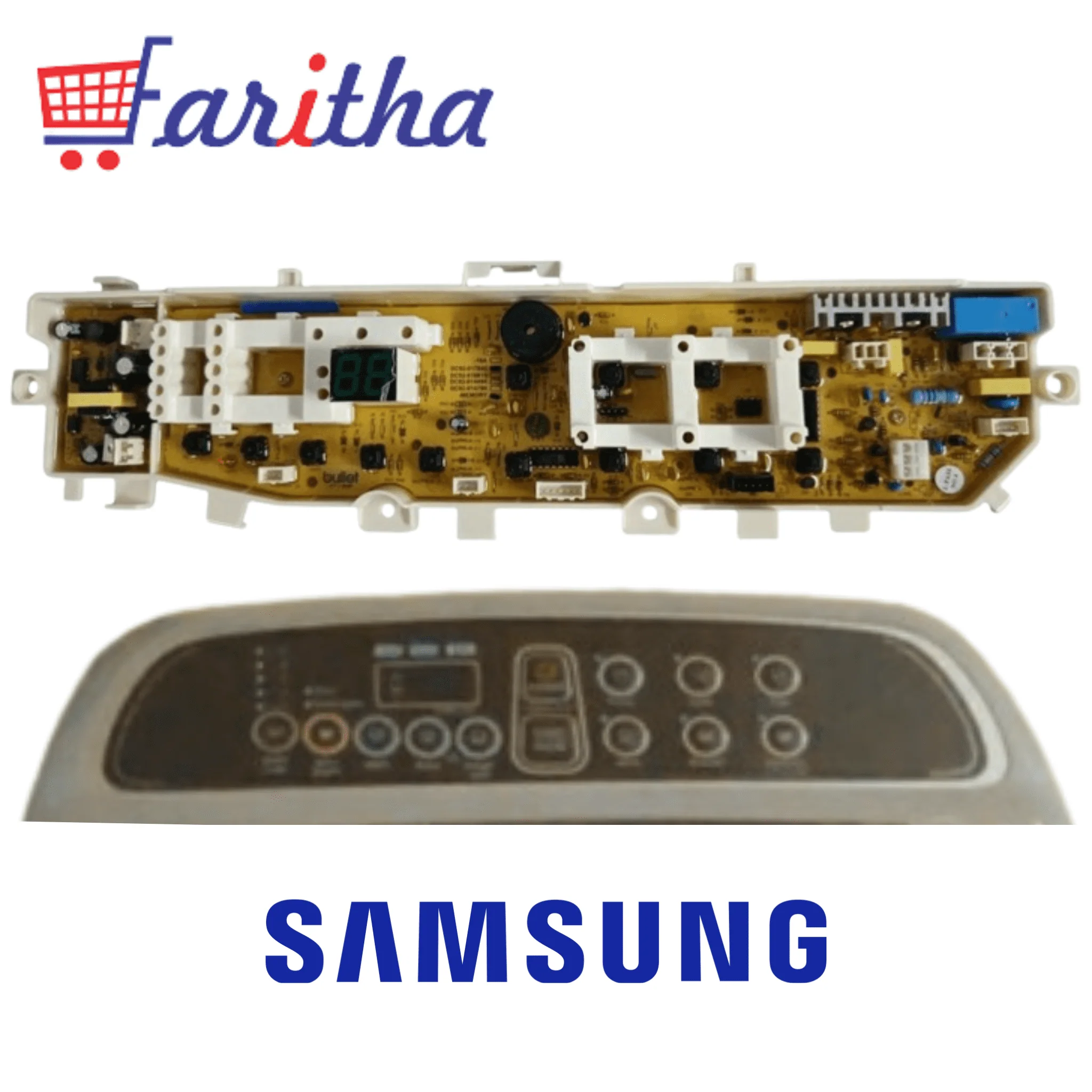 Samsung Washing Machine PCB Board – Original AAA 13 Button # - Image 6