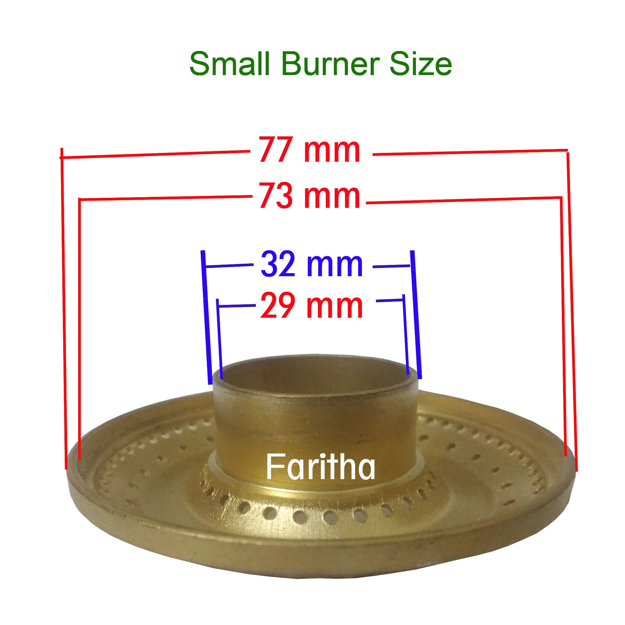 2 nos gas stove burner suitable for Automatic China Model Stove - Image 3