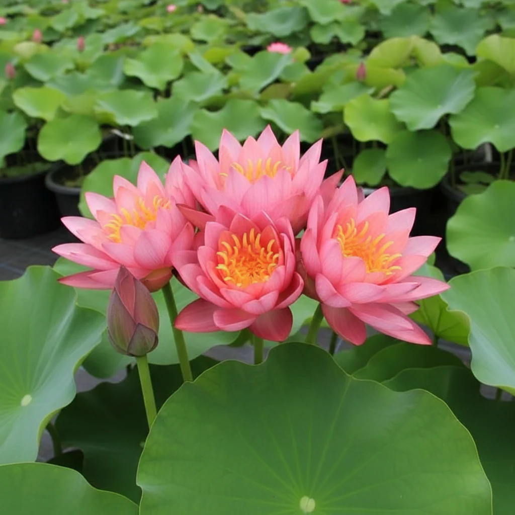 20 Pcs Japanese Bonsai Lotus Seeds – Exotic Aquatic Flower Seeds for Home Garden & Pond – Pack of 1 - Image 2