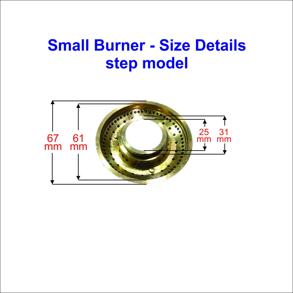3 nos gas stove burner for glass top  prestige stove SMB - Image 3