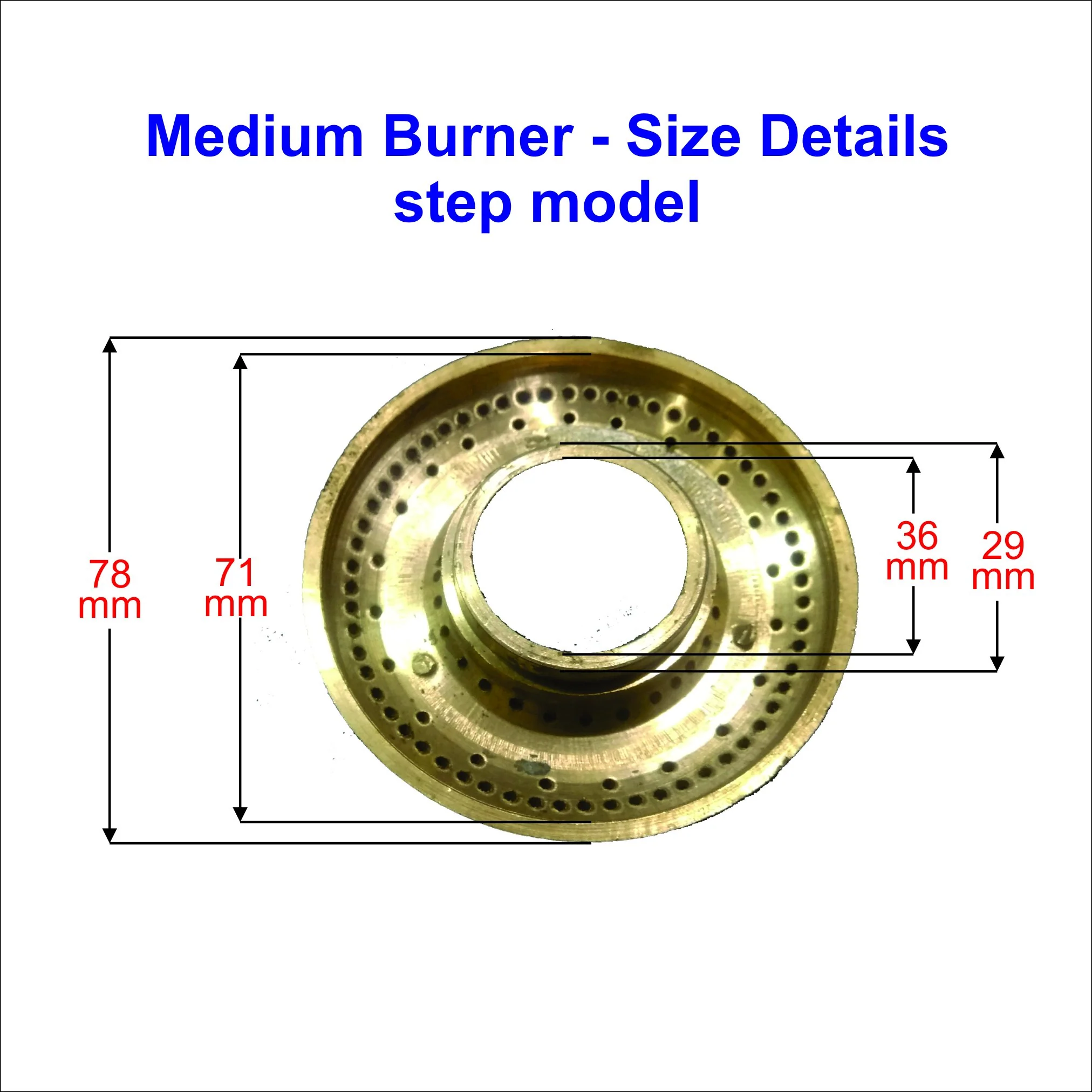 3 nos gas stove burner for glass top  prestige stove SMB - Image 5