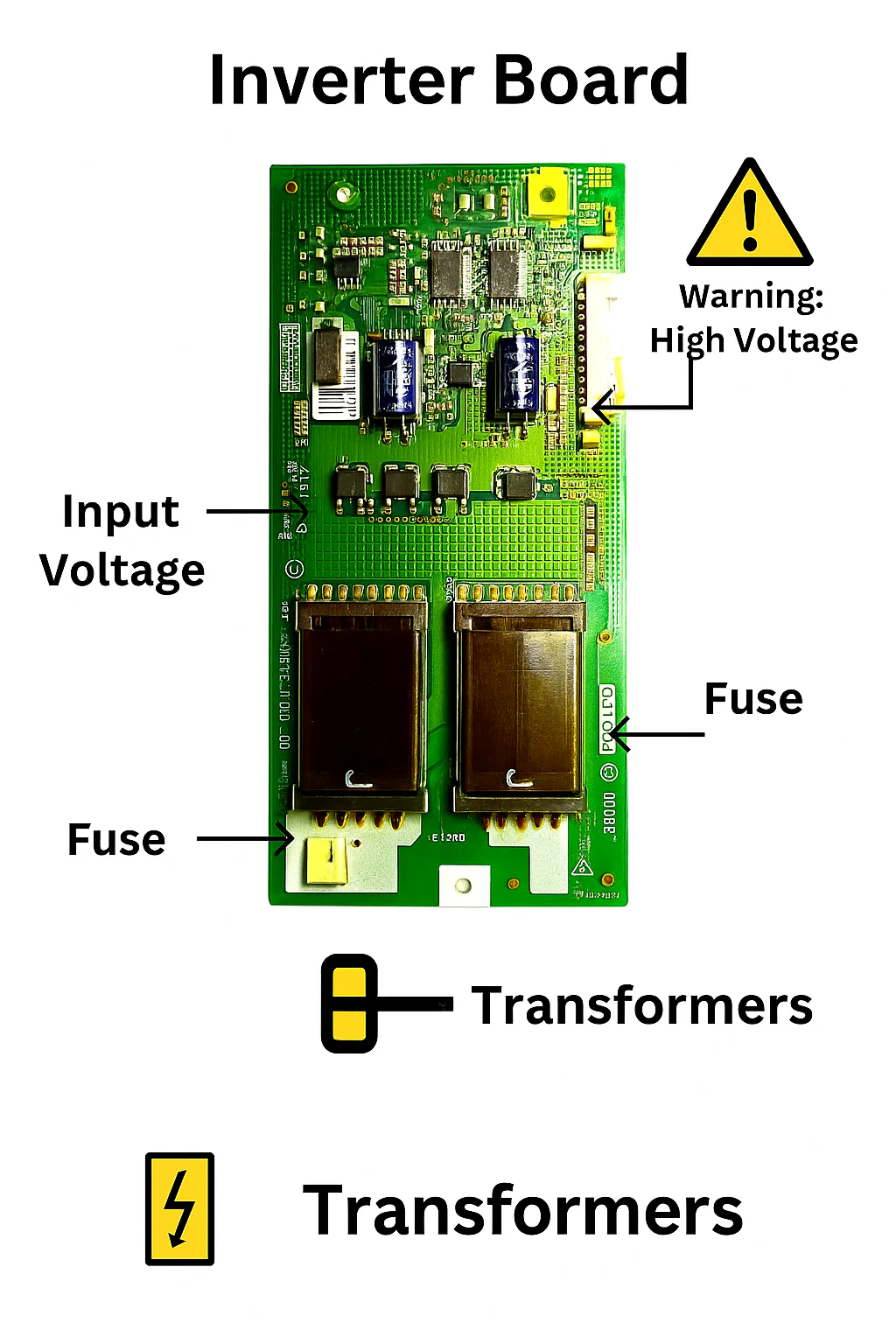 Refurbished LG 32LK311-TB Inverter Board – Original Replacement for LG 32" LCD TV | Power Supply Backlight Board - Image 2