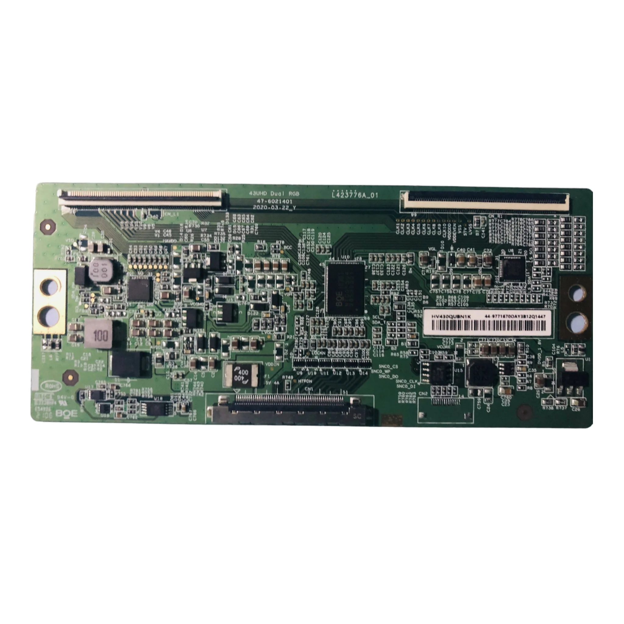 43" 4K T-Con Board HV430QUB-N1K – High-Performance Replacement #