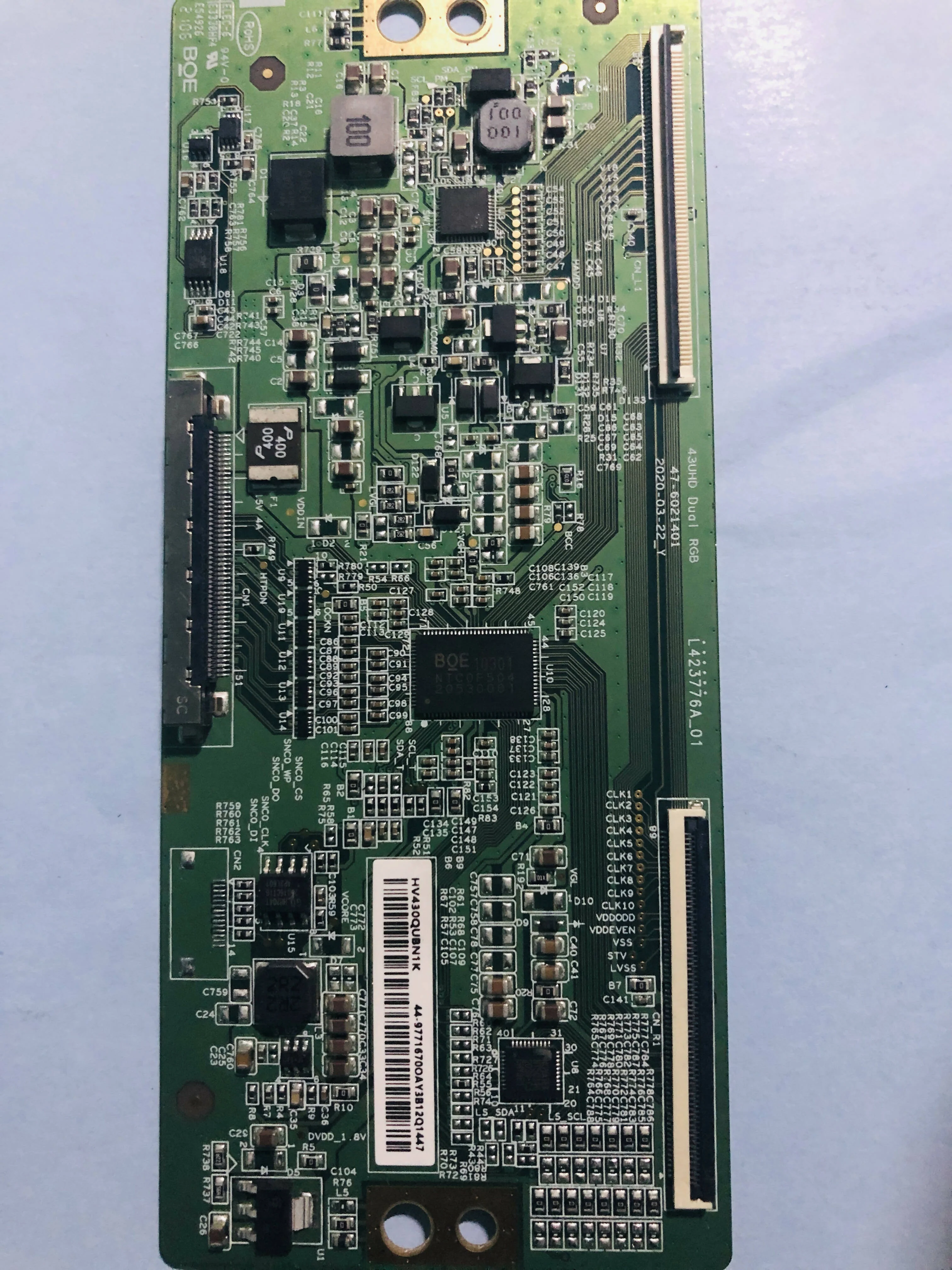 43" 4K T-Con Board HV430QUB-N1K – High-Performance Replacement # - Image 10