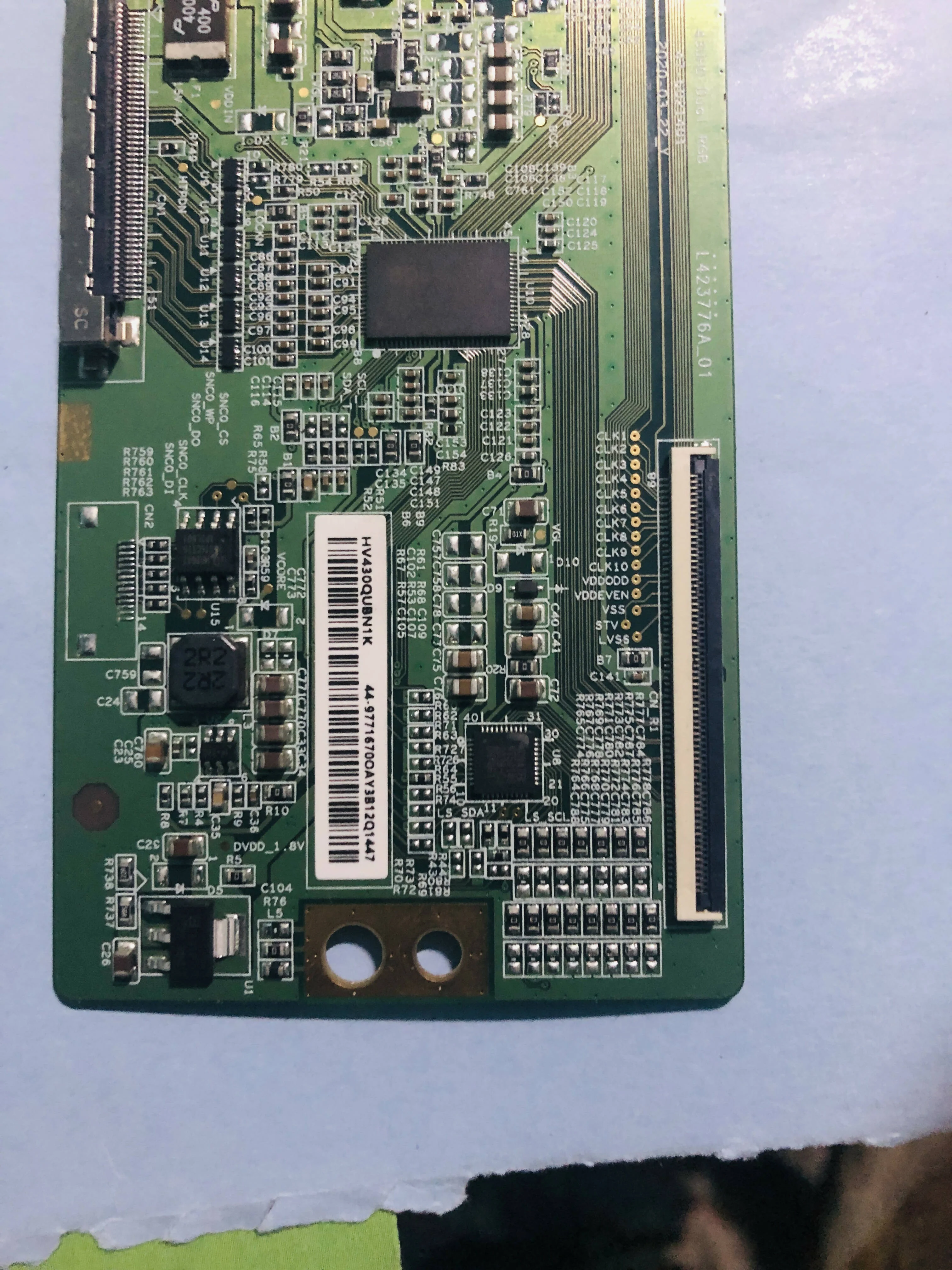 43" 4K T-Con Board HV430QUB-N1K – High-Performance Replacement # - Image 3