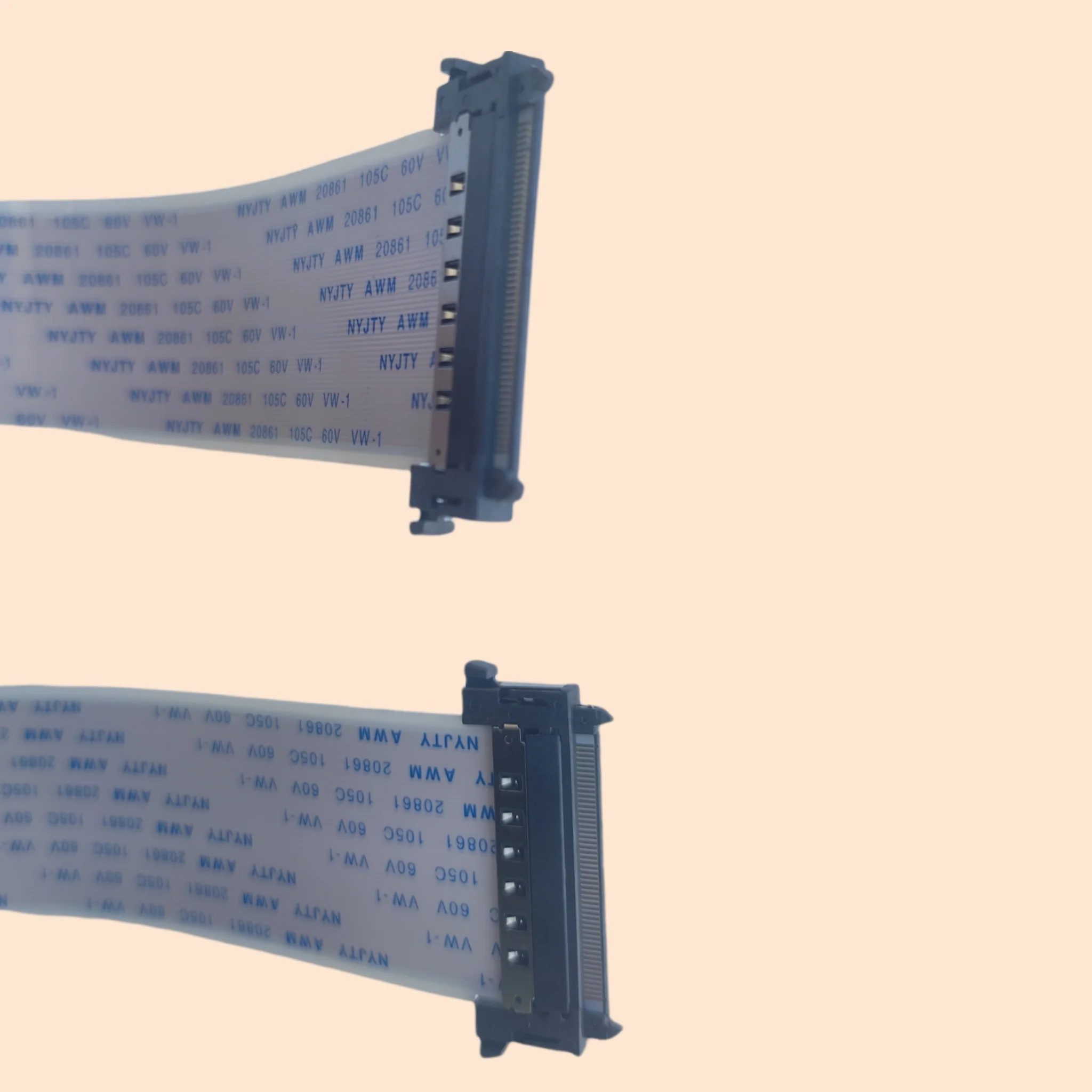 51 Pin LVDS Cable with both side Clips | Compatible with LCD/LED TV Display Panel Connector# - Image 4