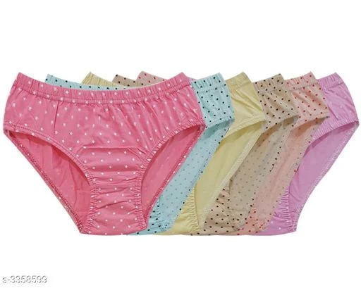 6 Nos Combo Women Girl Panties innerwear Underwear - Image 3
