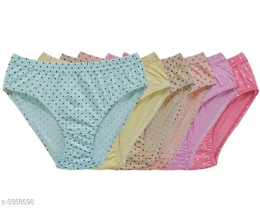 6 Nos Combo Women Girl Panties innerwear Underwear - Image 4
