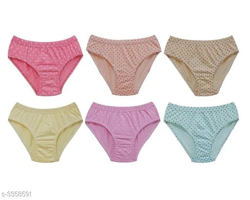 6 Nos Combo Women Girl Panties innerwear Underwear - Image 7
