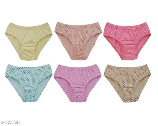 6 Nos Combo Women Girl Panties innerwear Underwear - Image 8
