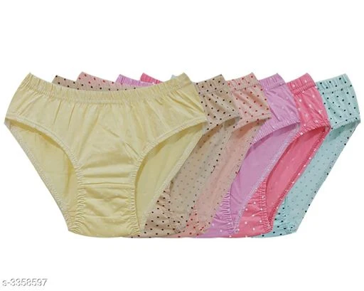 6 Nos Combo Women Girl Panties innerwear Underwear - Image 9