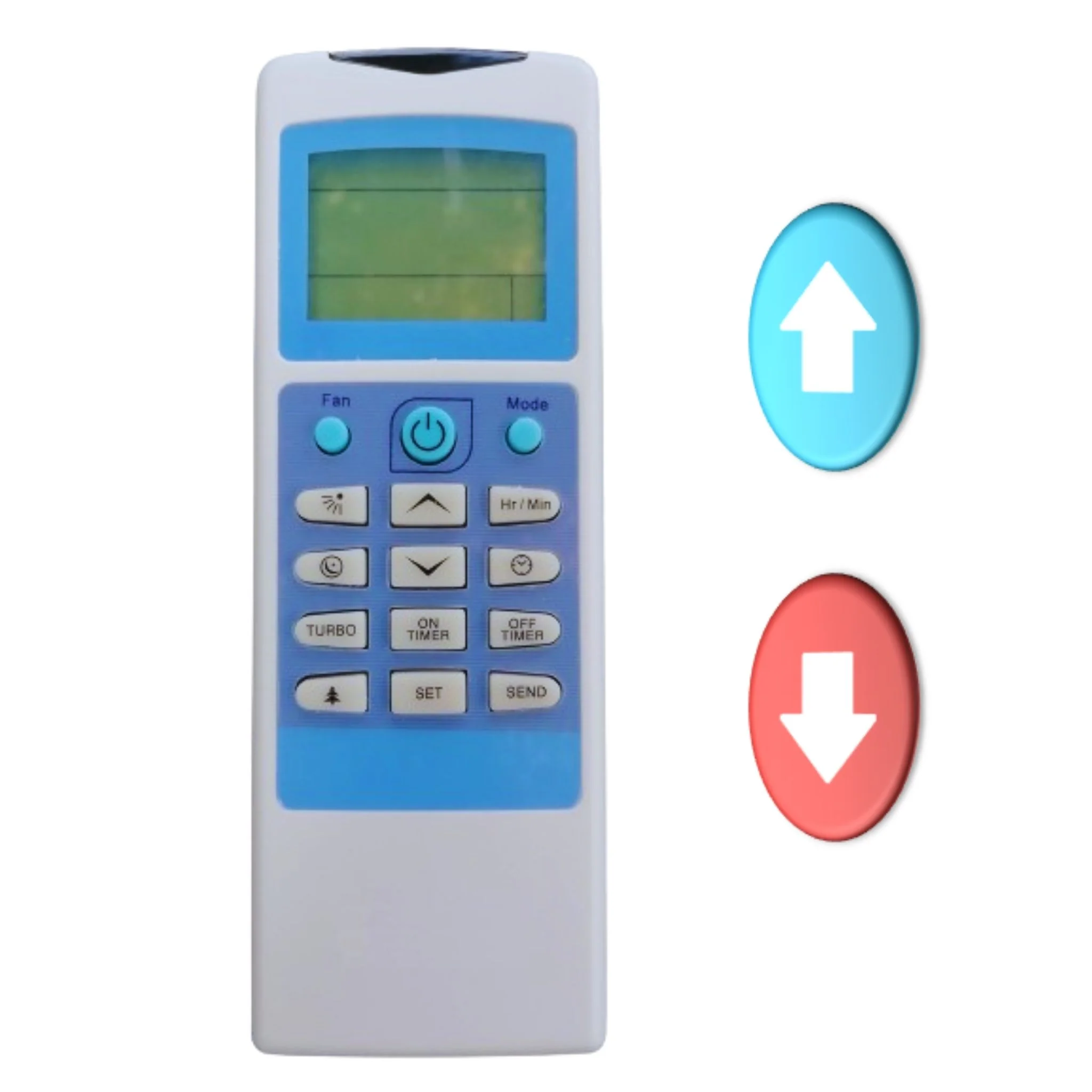 Onida AC Remote Control – Replacement for Split & Inverter Air Conditioners# - Image 3