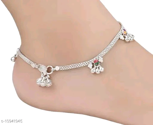 AanyaCentric Silver plated  Women Necklaces & Chains for women (pack of 2) - Image 2
