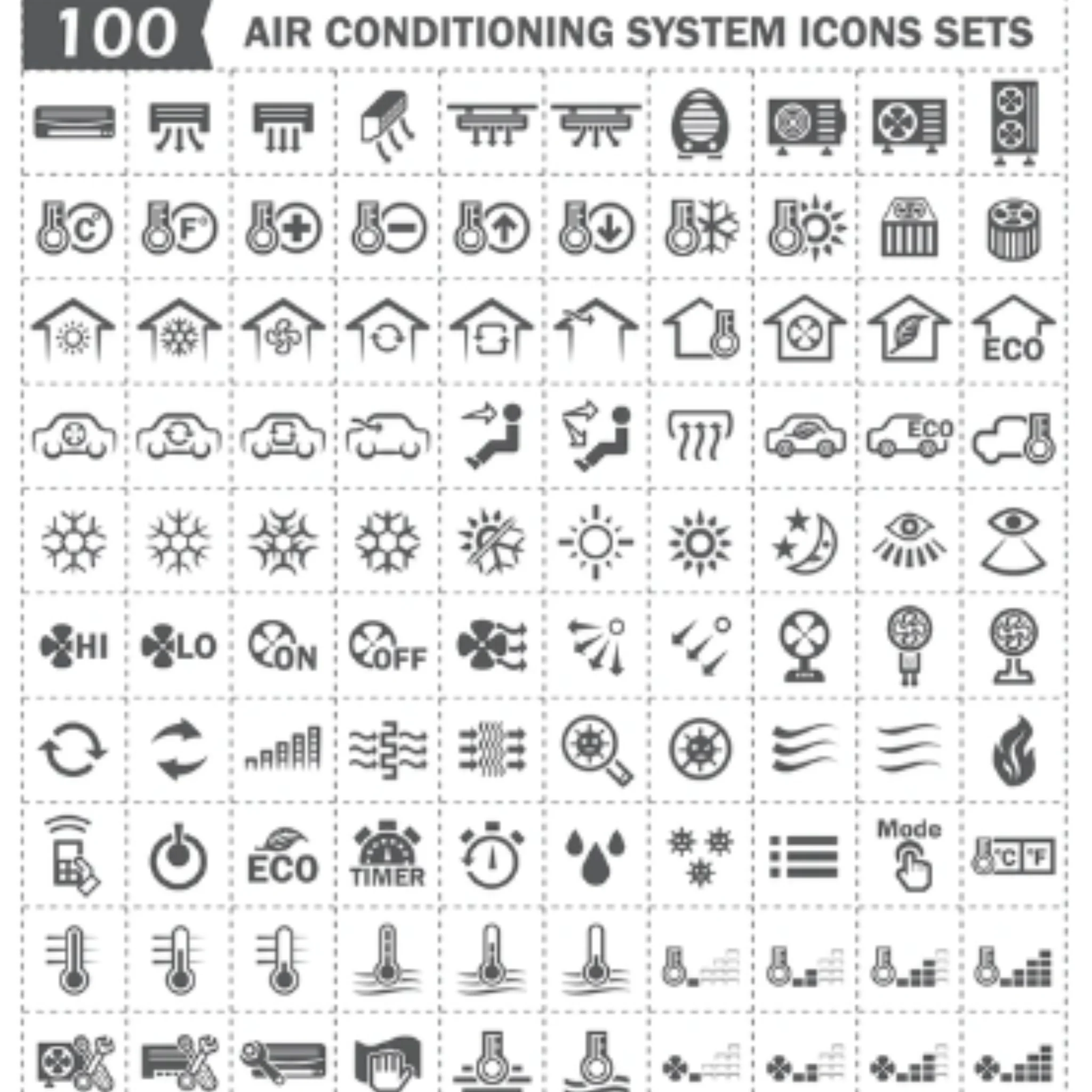 "Lloyd AC Remote Control Compatible with Model 22 (AC34) – Replacement Air Conditioner Remote# - Image 2