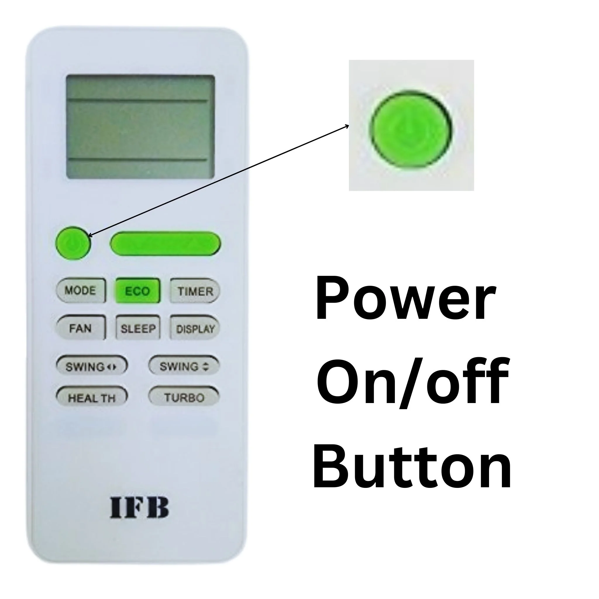 IFB/Lloyd AC Remote Control (AC10) – Compatible Replacement for IFB & Lloyd Air Conditioners #! - Image 5