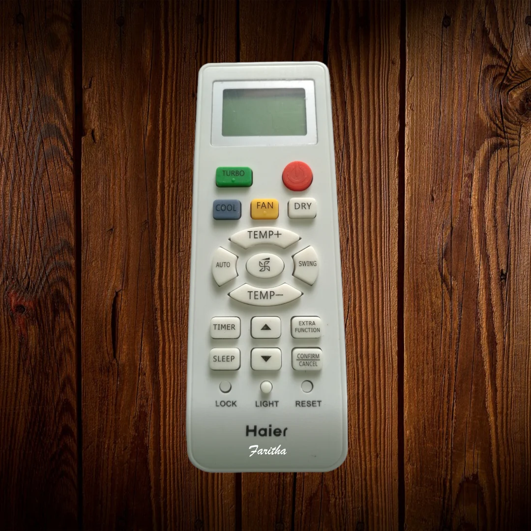 Haier AC Remote Control ME 19 (131A) – Compatible Replacement for Haier Air Conditioners #
