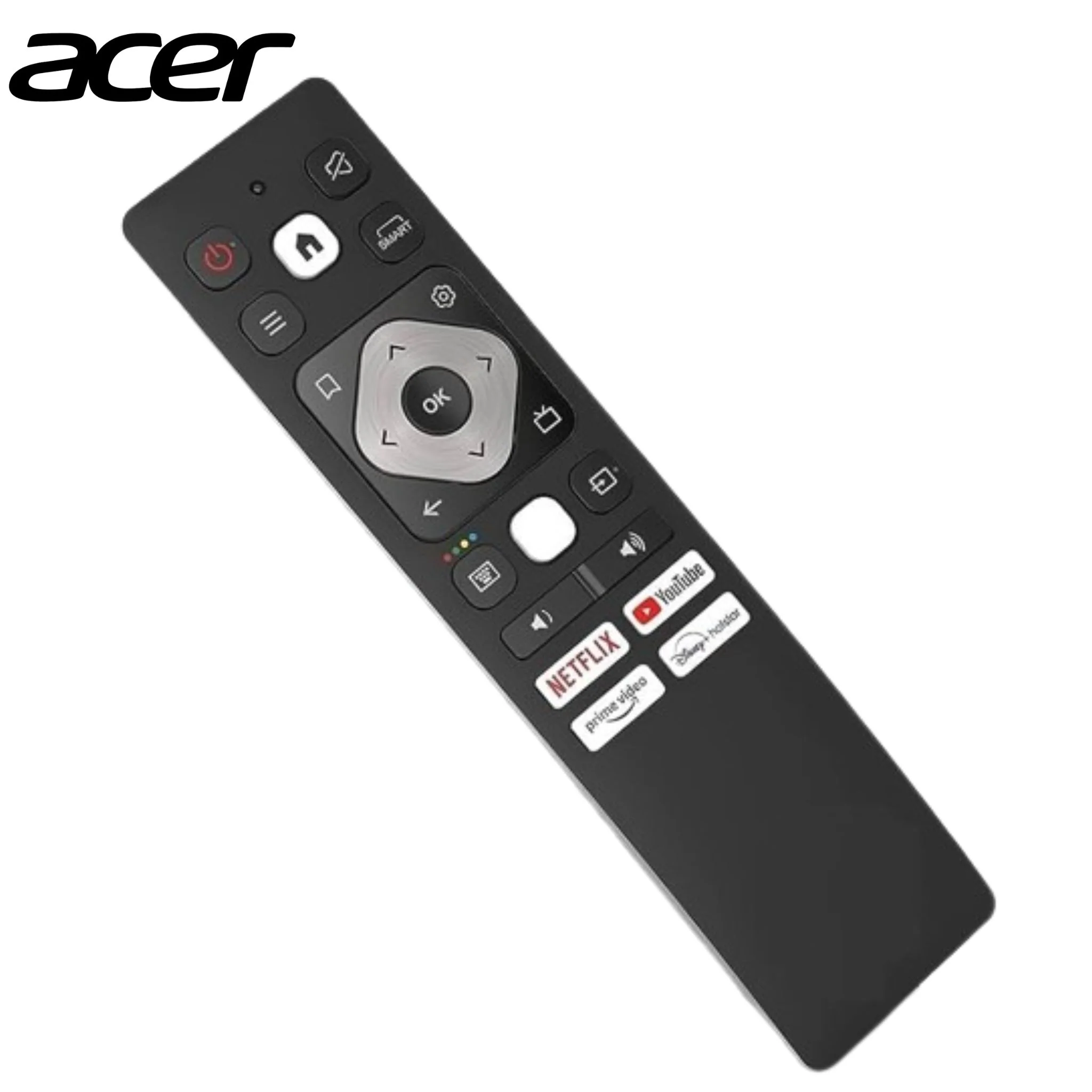 Acer Smart LED TV Remote Control – Compatible with Disney+ Hotstar, Netflix, YouTube & Prime Video (No Voice Control)# - Image 4