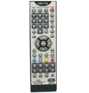 Aki 4-in-1 Universal TV Remote Control – Compatible with LED/LCD/Smart TVs (Model TV10)#