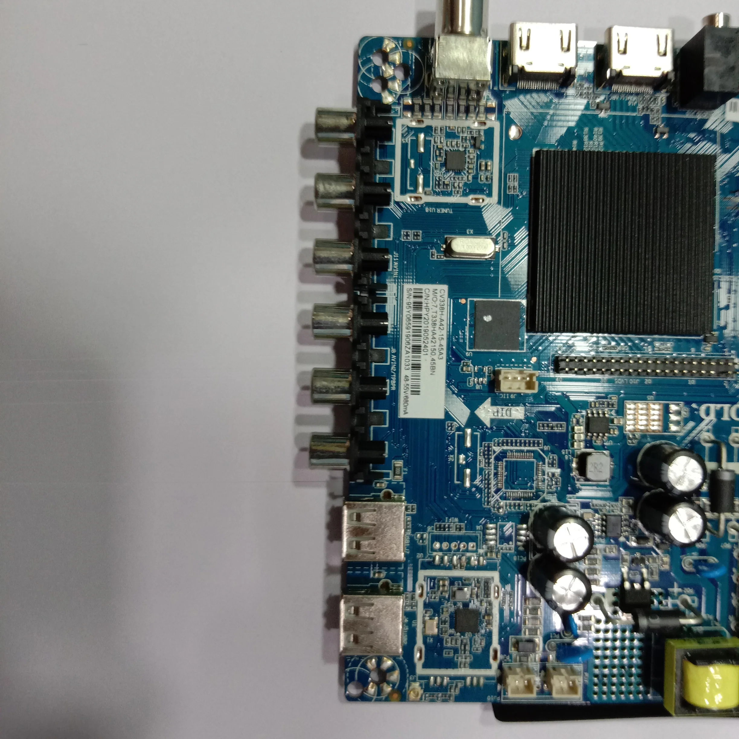 Android TV Main Board CV338H‑A42 (42‑inch) with Remote ‒ LED TV Replacement Motherboard## - Image 3
