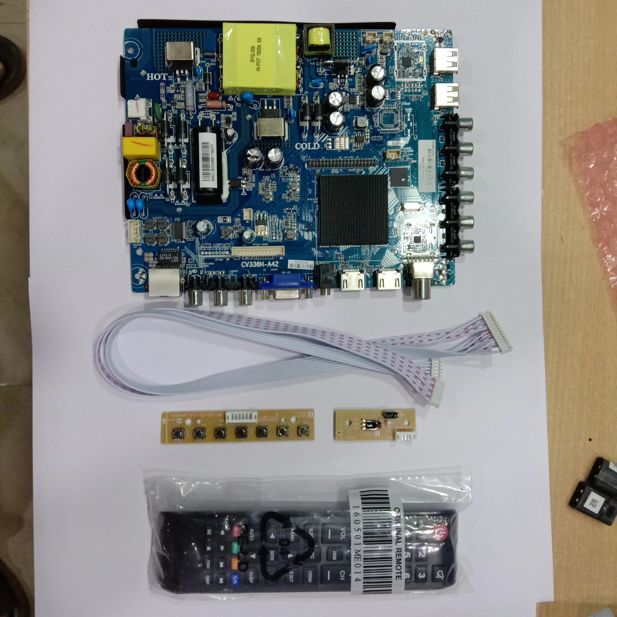 Android TV Main Board CV338H‑A42 (42‑inch) with Remote ‒ LED TV Replacement Motherboard## - Image 5