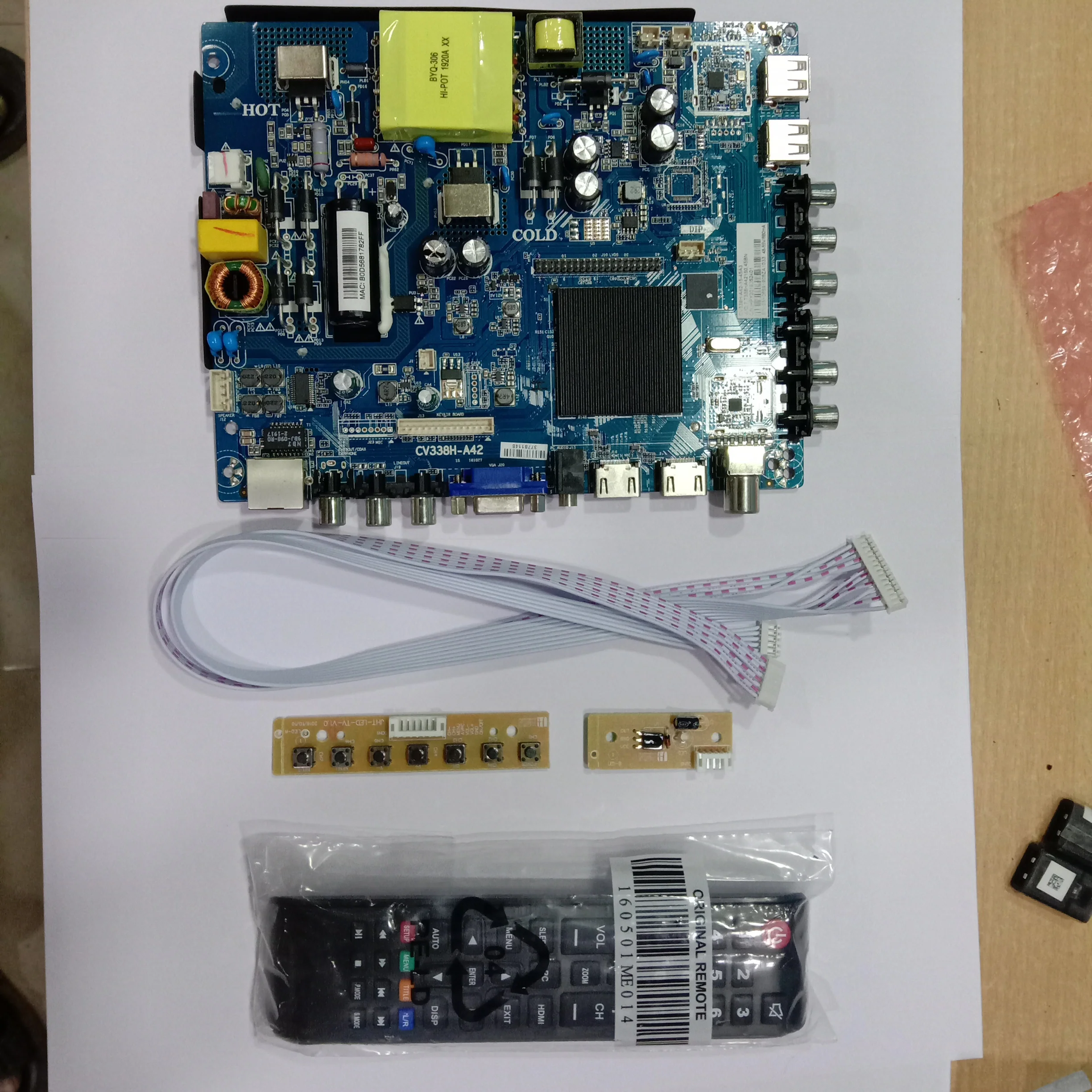 Android TV Main Board CV338H‑A42 (42‑inch) with Remote ‒ LED TV Replacement Motherboard## - Image 6