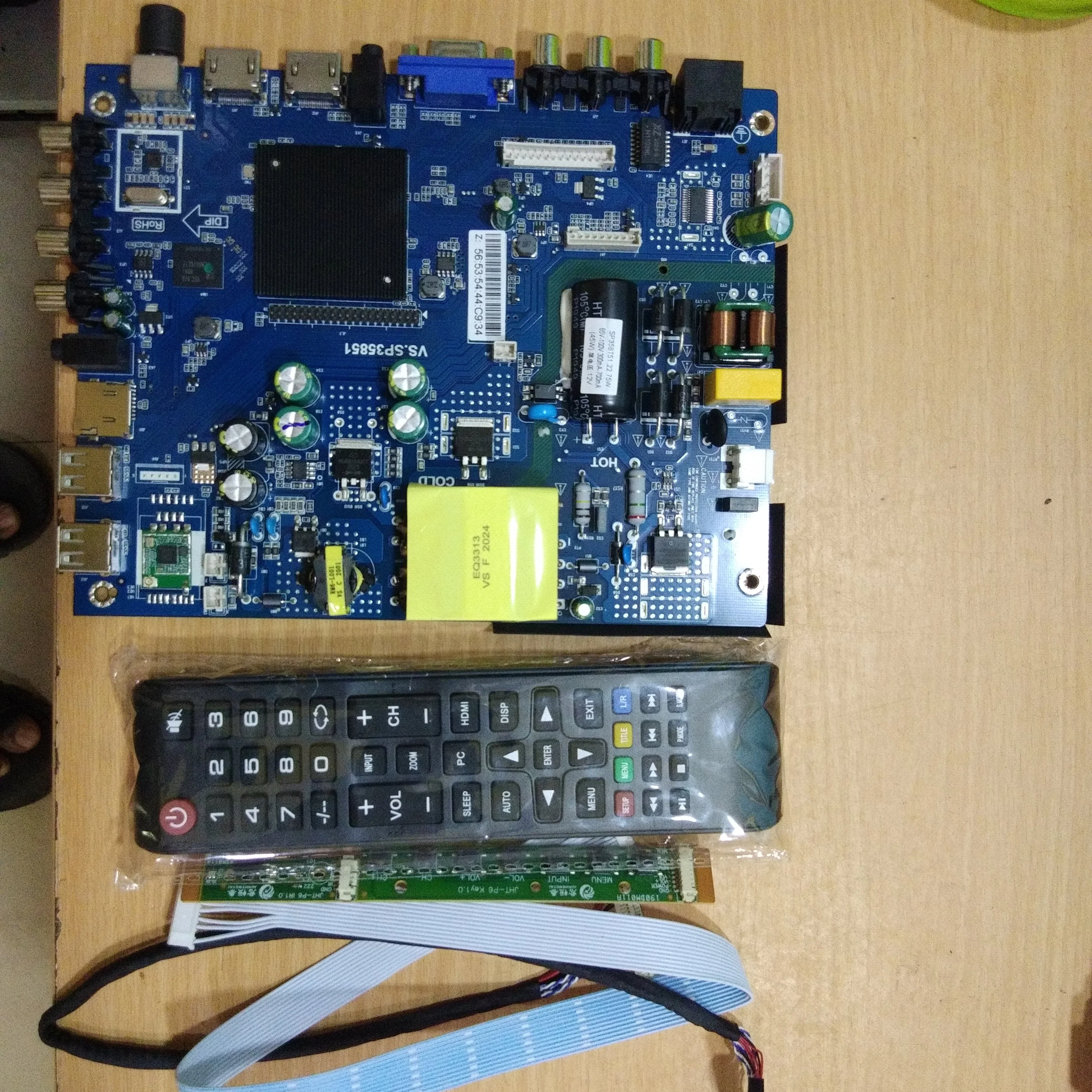 Android TV Motherboard with Remote for 42'' to 50'' Smart TVs – Model SP35851.22# - Image 3