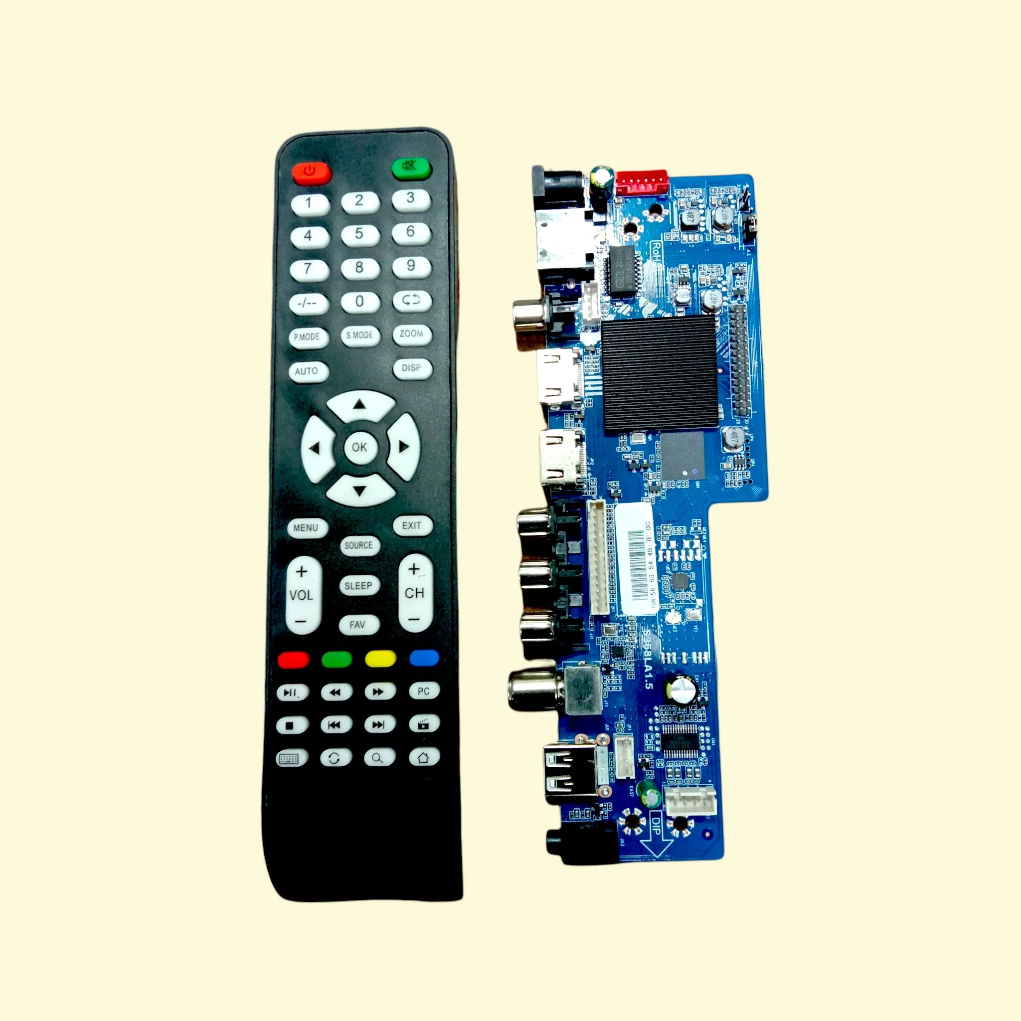Universal Android TV Board S368A1.5 (1GB) for 22–55” TVs with Remote – Smart Kit## - Image 3