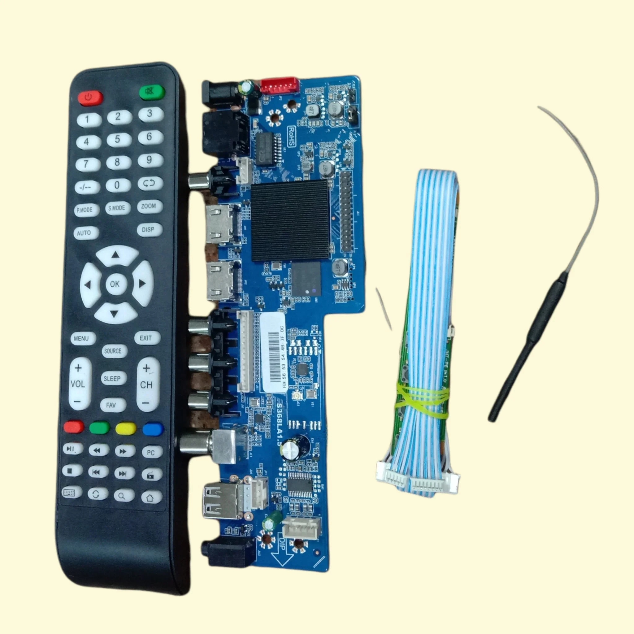 Universal Android TV Board S368A1.5 (1GB) for 22–55” TVs with Remote – Smart Kit## - Image 4