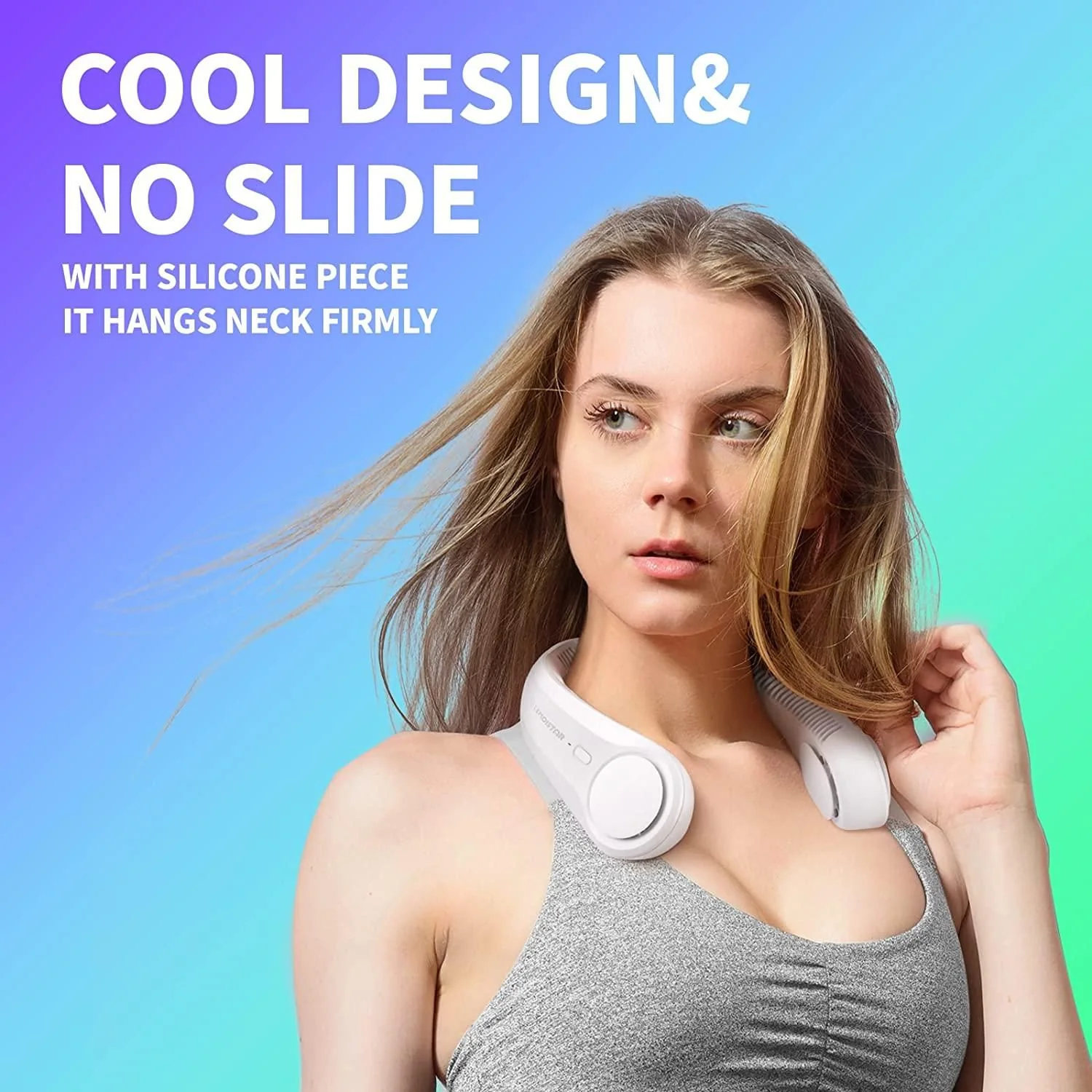 Bladeless Hanging Wearable neck Fans useful for kitchen cooking time - Image 4