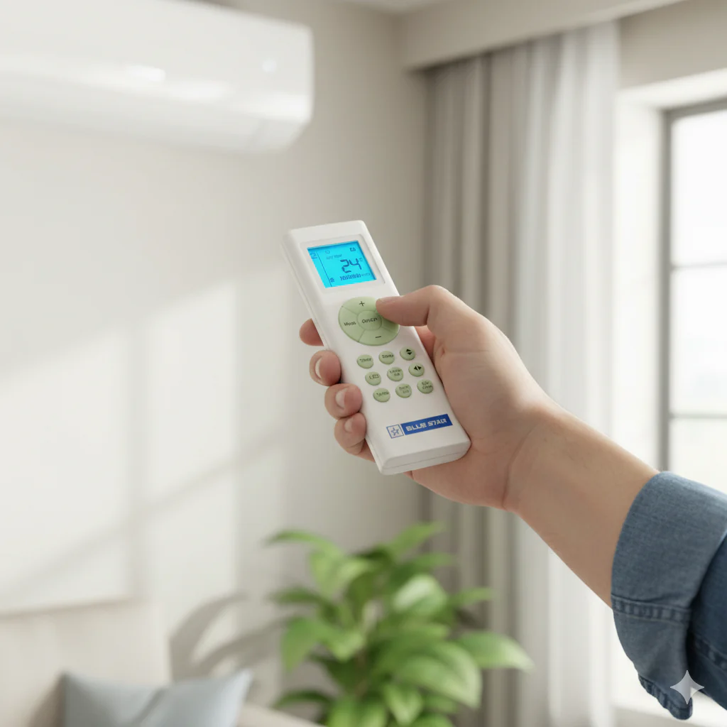 Blue Star AC Remote Control – Model 201A Replacement for Split & Window ACs # - Image 5