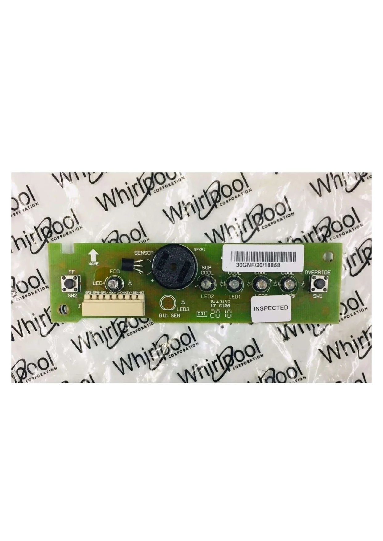 55 Watt Plastic Freeze Display Circuit Board, Thickness: 4 mm - Image 2