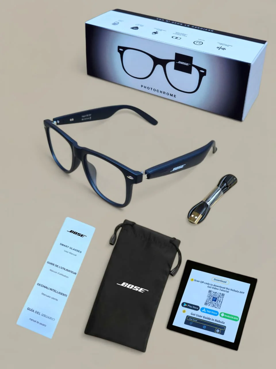 BOSE Frames Alto AI Smart Audio Glasses – Photochromic | Bluetooth 5.4 | 120+ Language Translation | Dual Stereo Speakers - Image 3