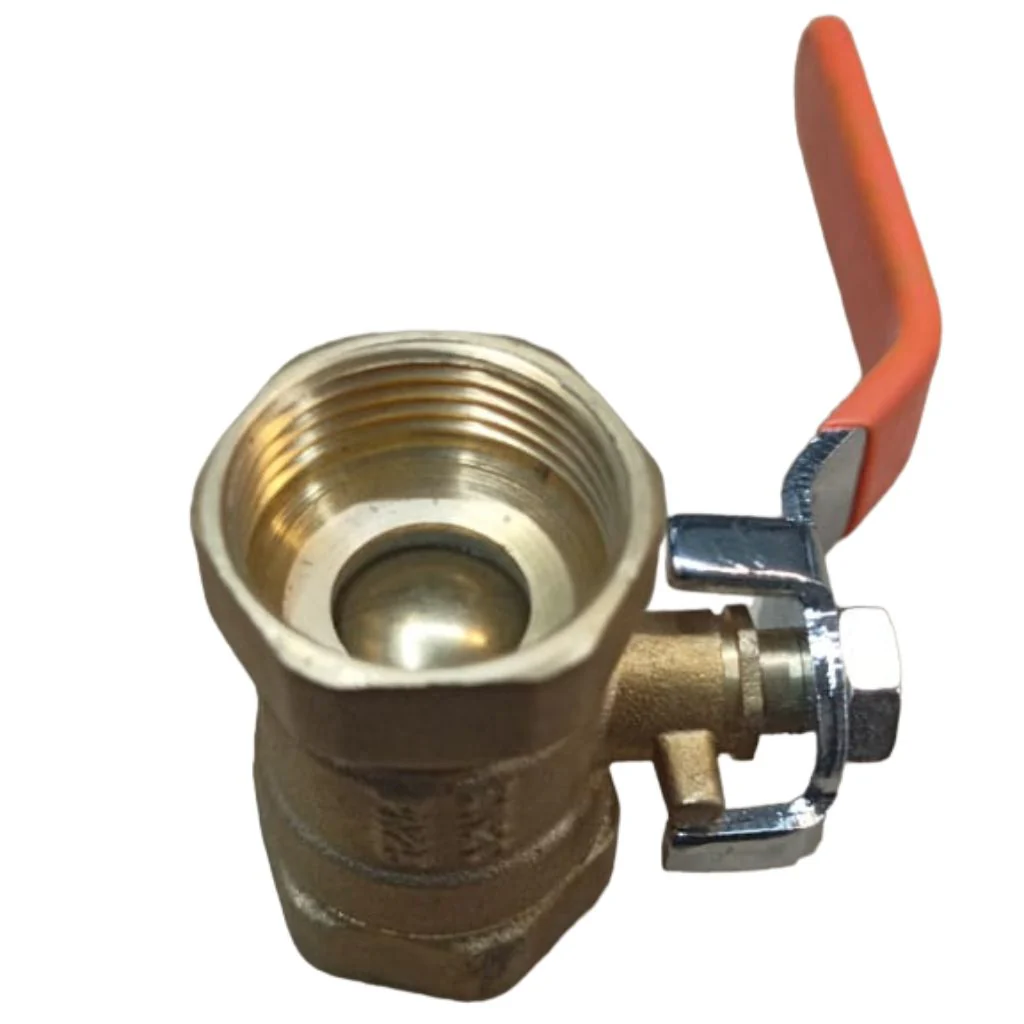 Brass ball valve 0.5 inch both side female threade - Image 2