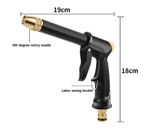 Car Wash Water Gun With Adjustable Watering Patterns - Image 3