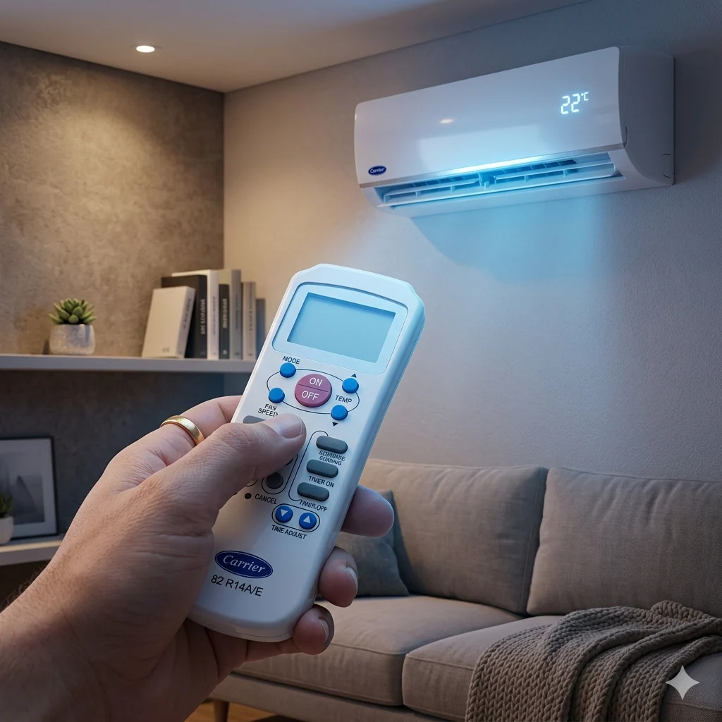 Carrier AC Remote Control (Model 82* R14A/E) – Replacement for Split Air Conditioner Units# - Image 3