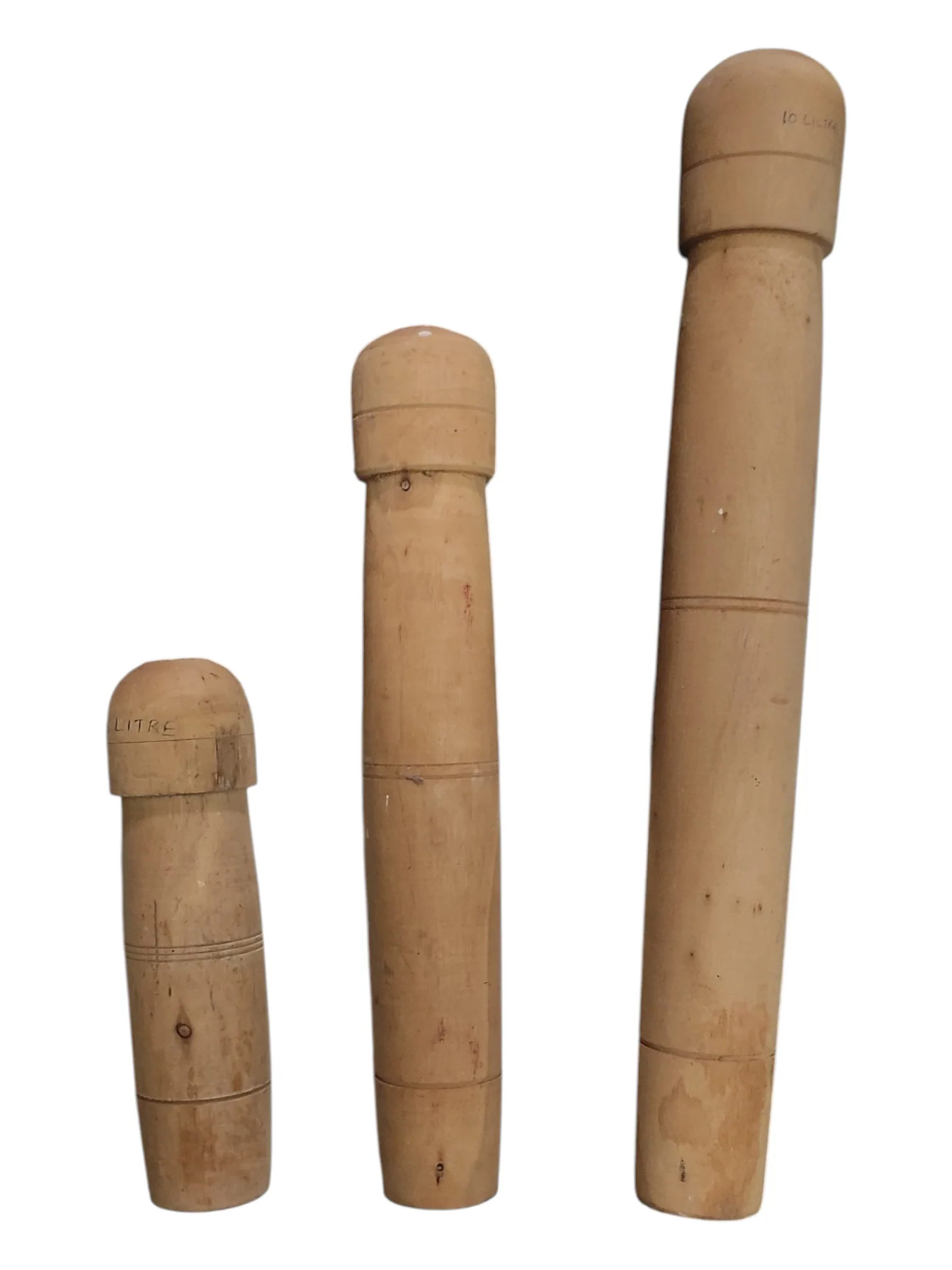 Commercial Wet Grinder Wooden Kulavi Handle – 3L (20cm) / 5L (32cm) / 10L (43cm) – Heavy Duty Replacement Grip - Image 4