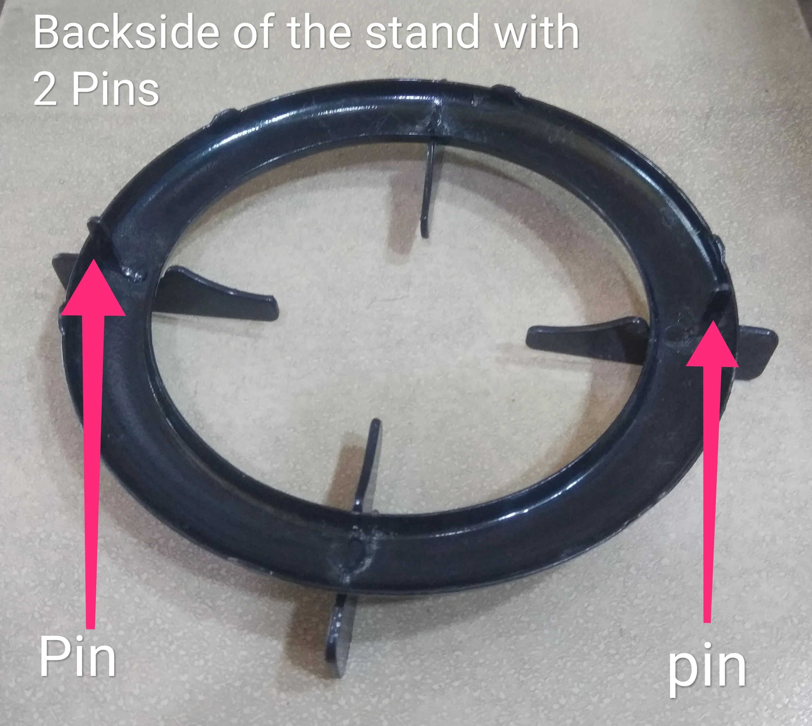 Gas Stove Round Type Top Stand suitable for all type of Gas Stove - Image 2