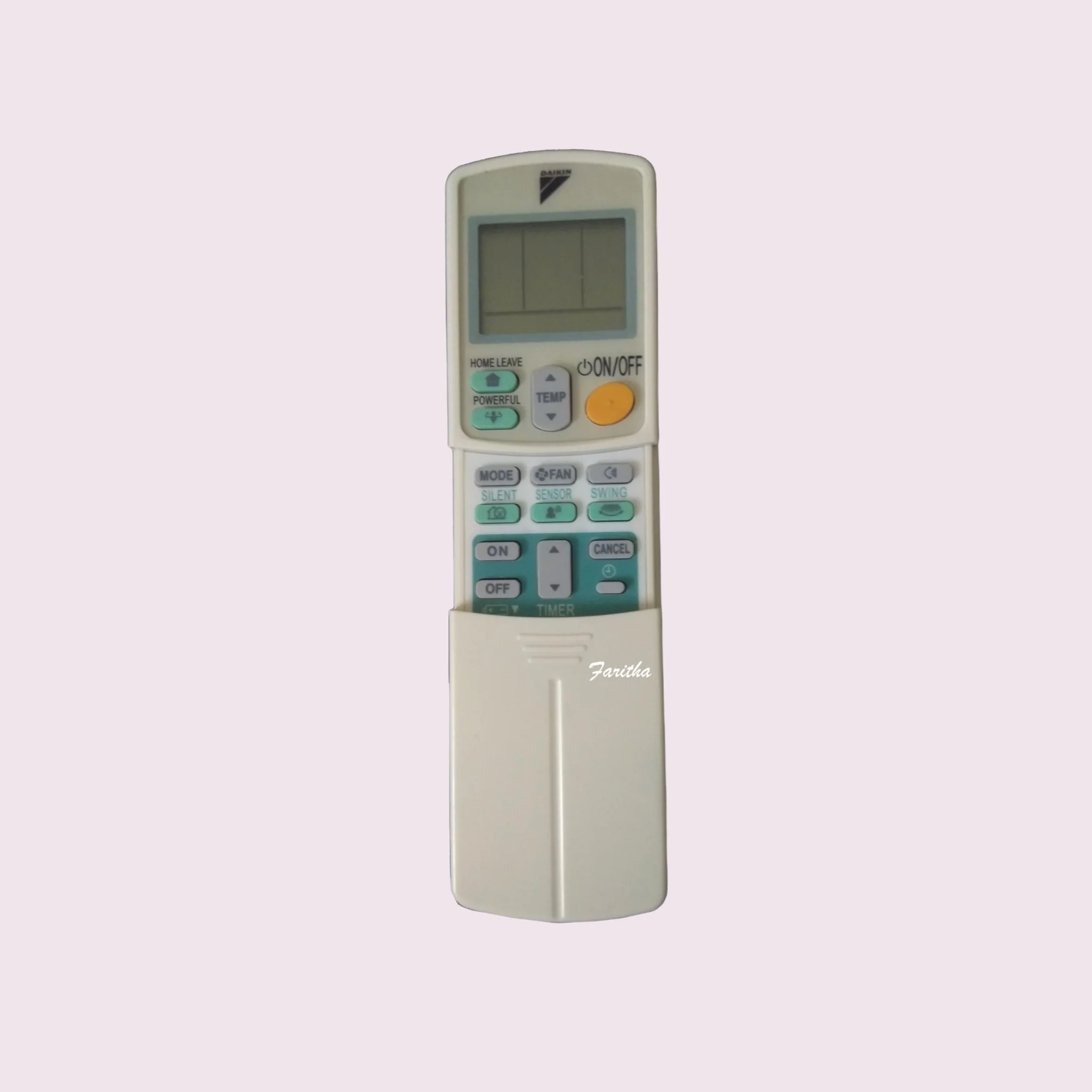 Daikin AC Remote Control – Compatible with Models AC 92 & 59 | Replacement Air Conditioner Controller# @ - Image 2