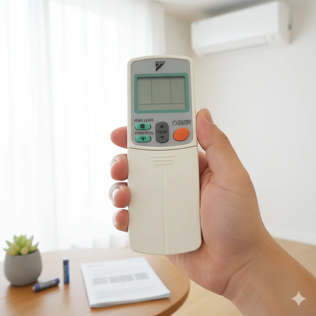 Daikin AC Remote Control – Compatible with Models AC 92 & 59 | Replacement Air Conditioner Controller# @ - Image 3