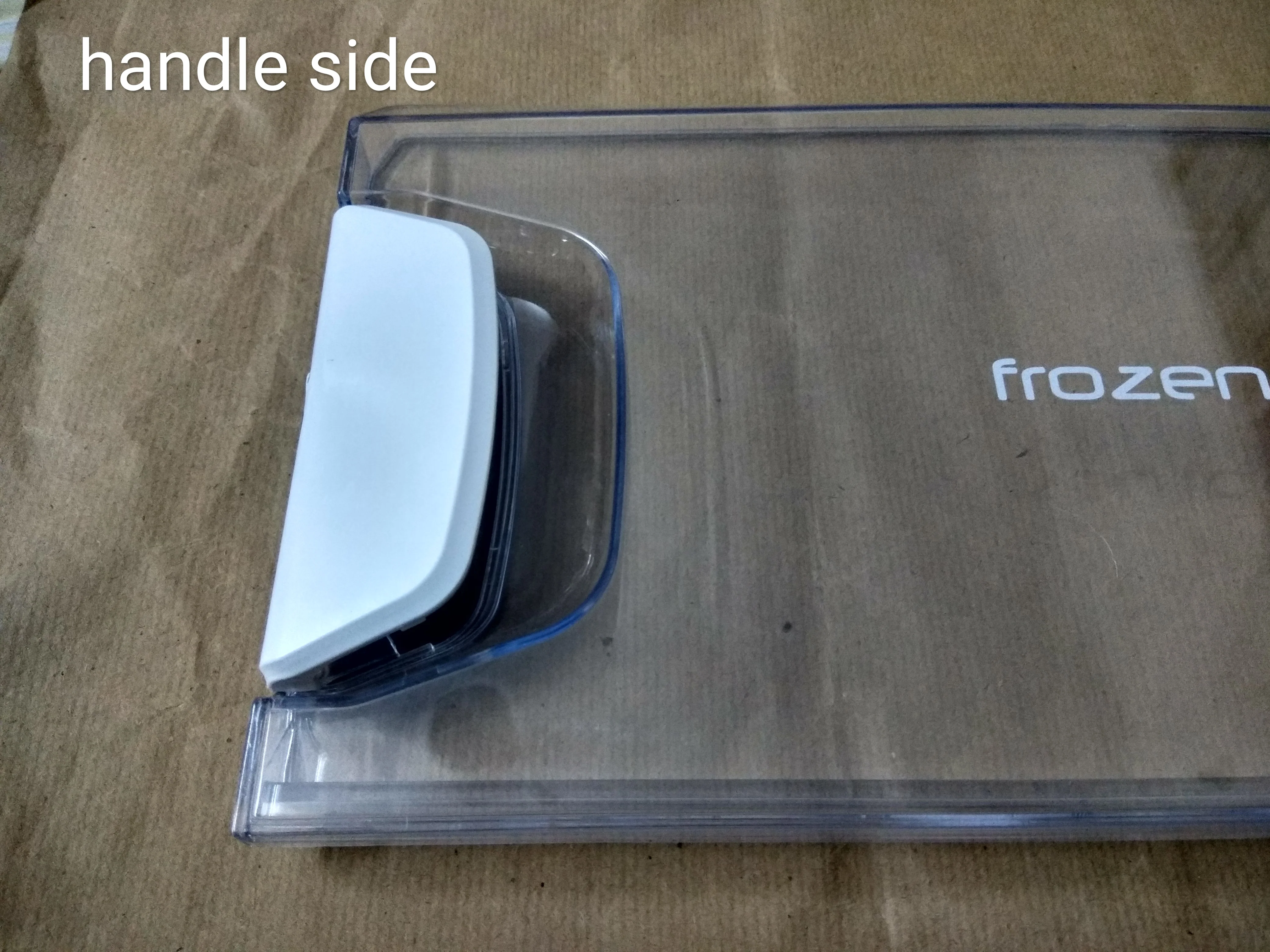 Freezer door for godrej edge pro 190 litres refrigerator (White Handle) Length 38.5 CM Breath 18 CM - Image 3