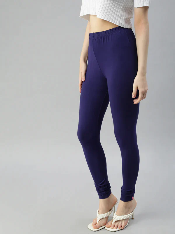 3XL Size Prisma Ladies Churidar Leggings - Elevate Your Style with 60 Captivating Colors!  3XL - Image 18