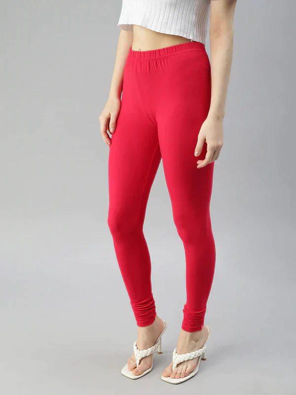 M Size Prisma Ladies Churidar Leggings - Elevate Your Style with 60 Captivating Colors!  M - Image 11