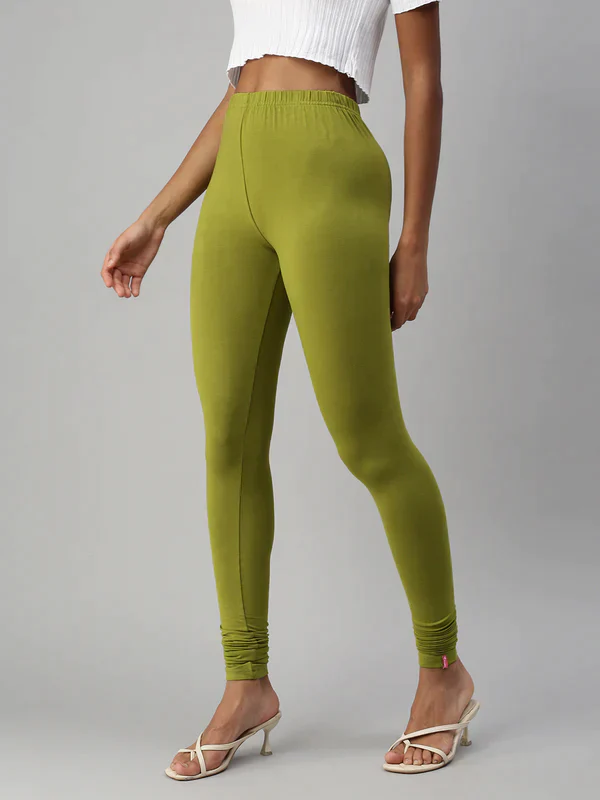 M Size Prisma Ladies Churidar Leggings - Elevate Your Style with 60 Captivating Colors!  M - Image 15
