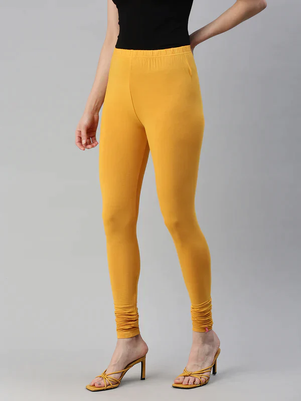 M Size Prisma Ladies Churidar Leggings - Elevate Your Style with 60 Captivating Colors!  M - Image 24