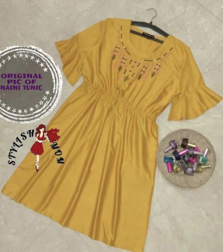 Tiya Stylish Ladies Rayon Tunics - Image 5