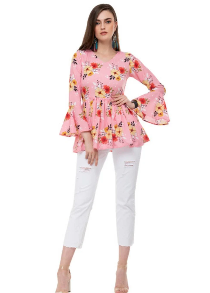 New Look Trendy Crepe Women's Tops - Image 10