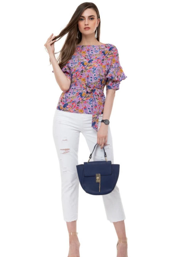 New Look Trendy Crepe Women's Tops - Image 11