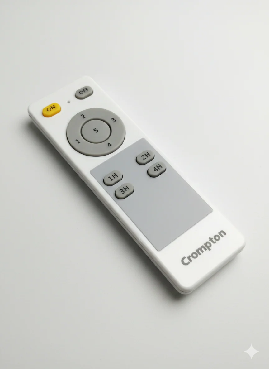 Crompton Ceiling Fan Remote Control with Timer & Speed Adjustment # - Image 2